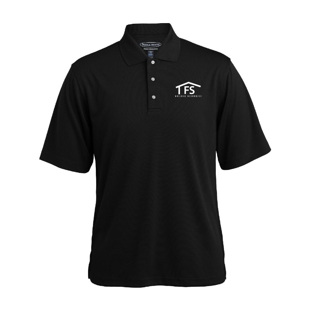 Pebble Beach Horizontal Textured Polo