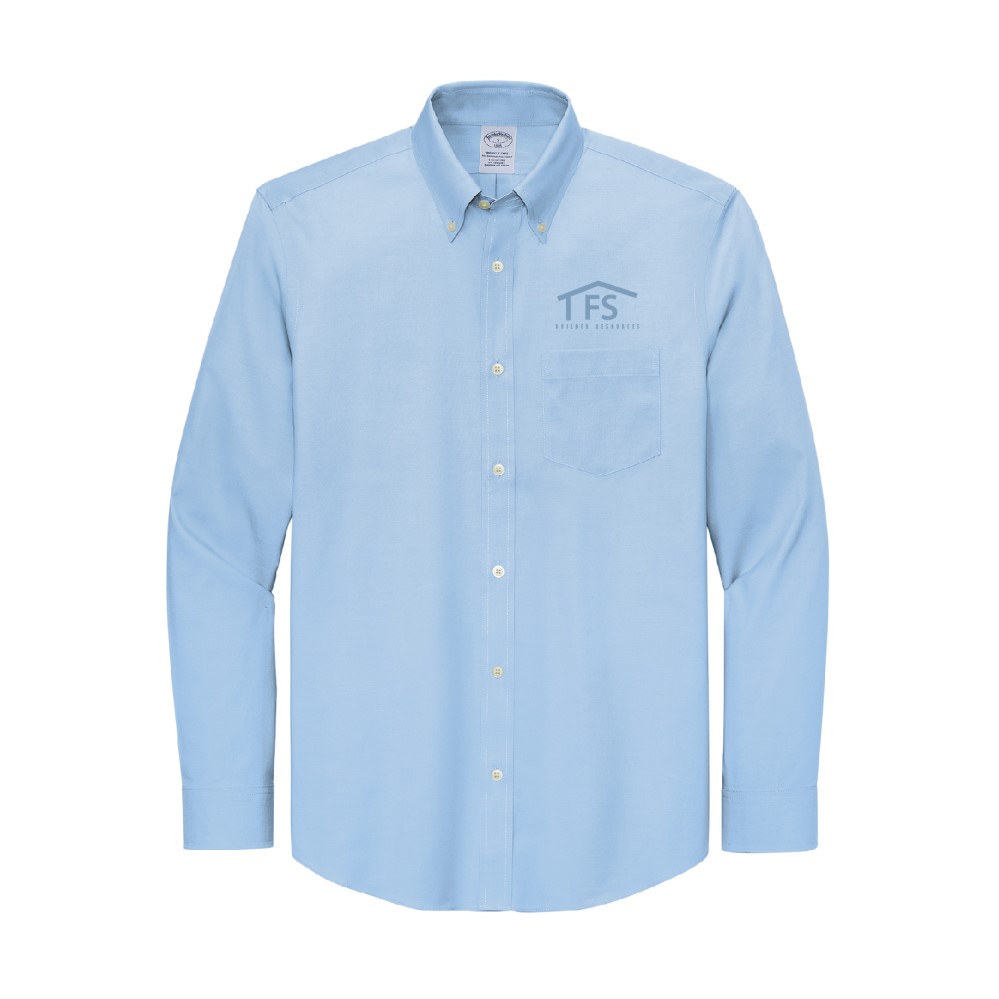 Brooks Brothers Wrinkle-Free Stretch Pinpoint Shirt