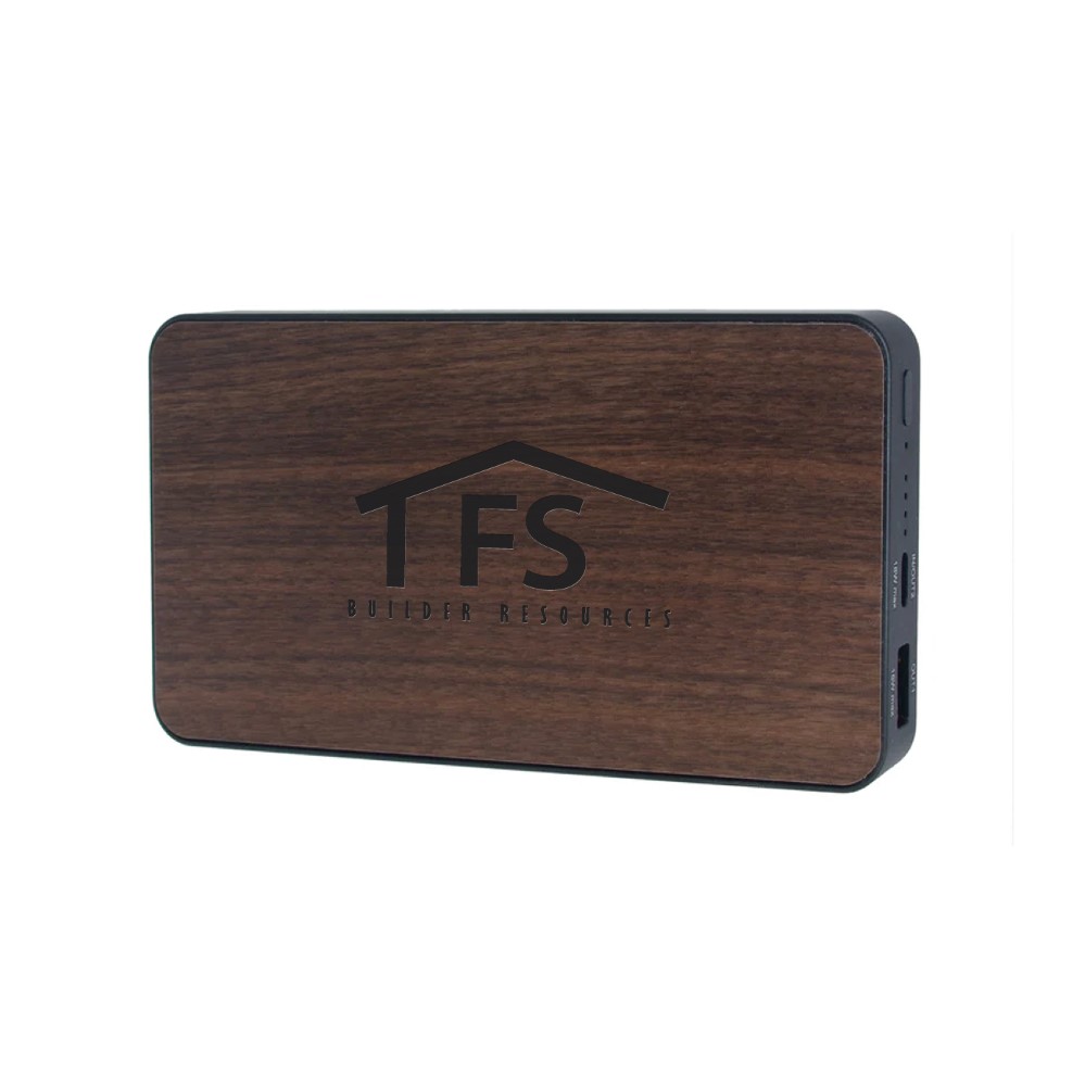Wood Qi Power Bank
